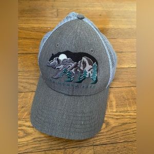 North Face Trucker Style Hat worn once!!